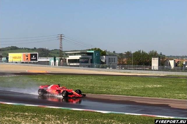 В Фьорано завершился первый тестовый день шин Pirelli