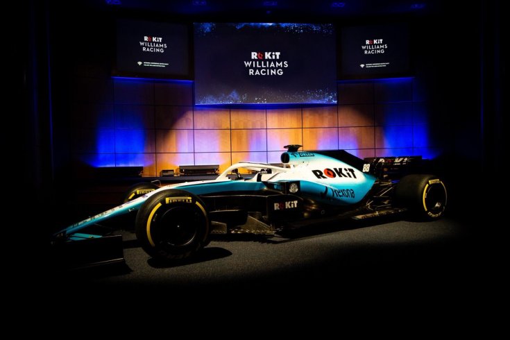 Команда Williams представила ливрею новой машины