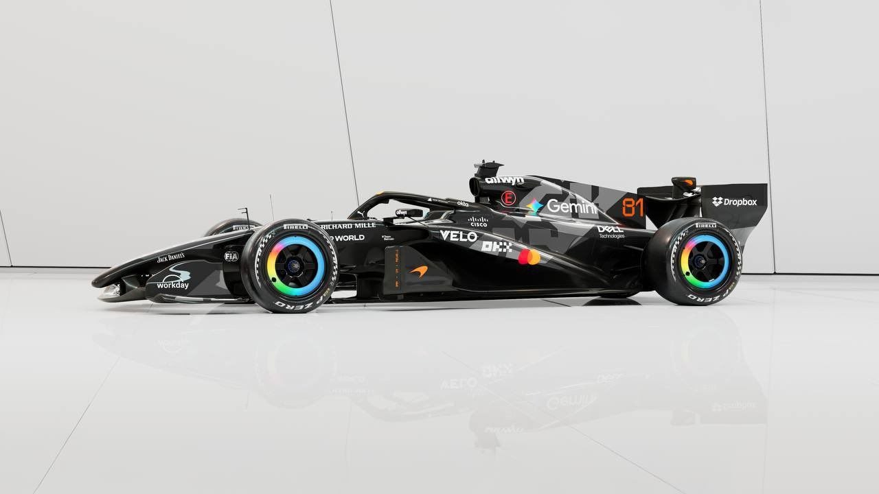 Превью новости: В команде McLaren показали тестовую ливрею MCL40