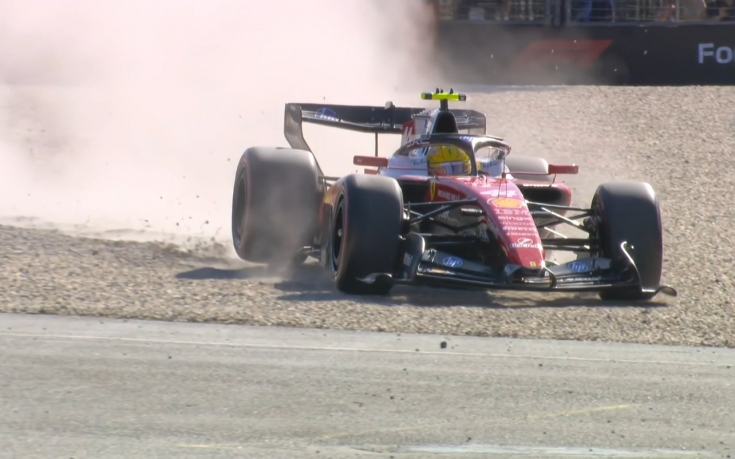 vilet hemiltona v 3 m povorote