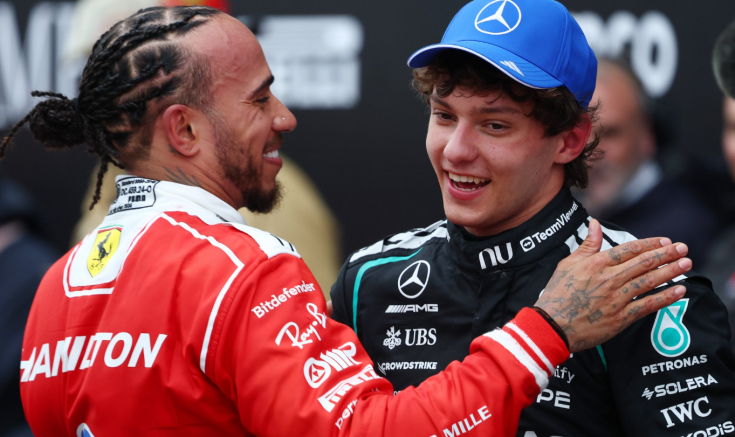 lyuis hemilton luchshiy rezultat za ferrari kimi antonelli stal pervym gonshchikom v istorii chi pervye chetyre pobedy v formule 1 okazalis podryad