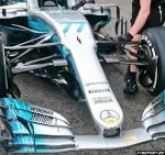  v mercedes ser ezno obnovili aerodinamiku svoego bolida