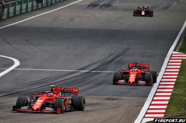 Окон:  Руководителям Ferrari нужно было снова поменять местами Леклера и Феттеля