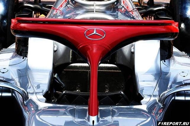 В Mercedes решили покрасить Halo в красный цвет в память о Лауде