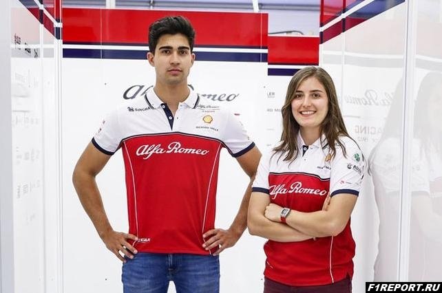 Кальдерон и Корреа сядут за руль болида Alfa Romeo