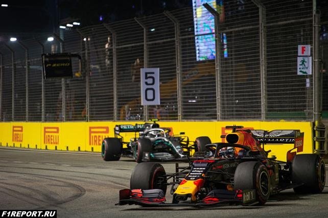 В Red Bull объяснили свой плохой темп в Сингапуре