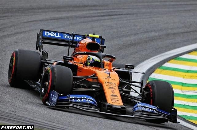 В 2020-м году изменится раскраска болида McLaren