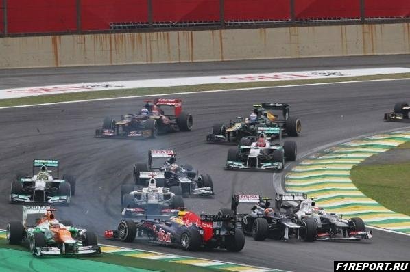 Гран-при Бразилии 2012-го года вошел в топ-10 лучших гонок за последние десять лет