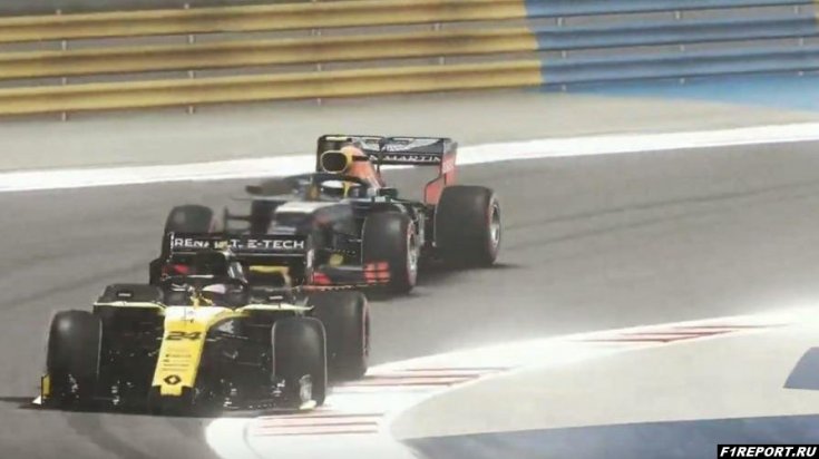 Фото: Старт виртуального гран-при Бахрейна