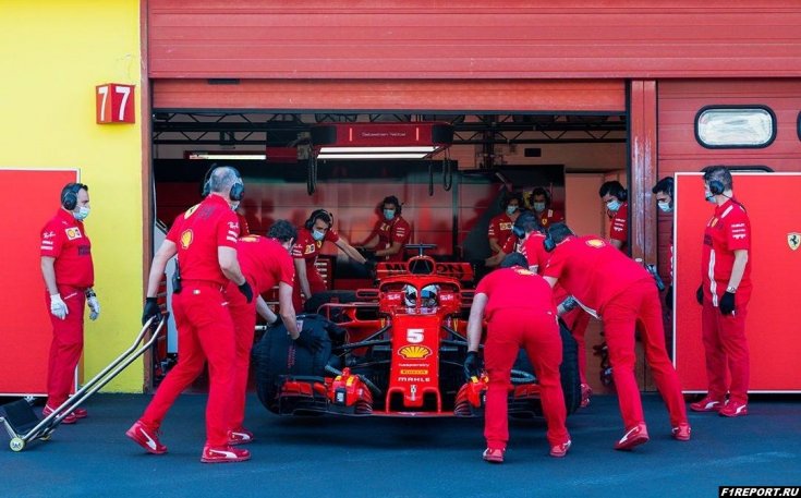 На трассе в Муджелло завершились тесты Ferrari
