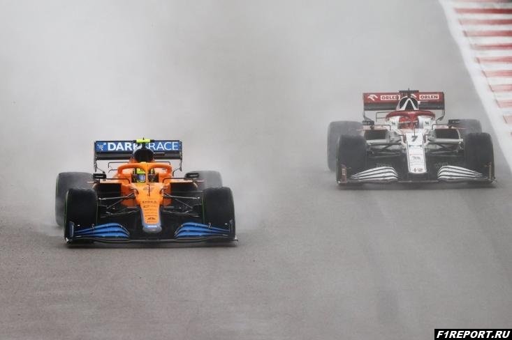 Босс McLaren:  Мы вместе с Норрисом приняли решение оставаться на трассе