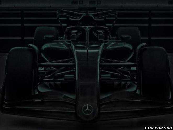 Как будет выглядеть болид Mercedes 2022-го года?