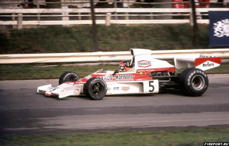 Эмерсон Фиттипальди проехал на Фестивале скорости в Гудвуде на своем чемпионском болиде McLaren