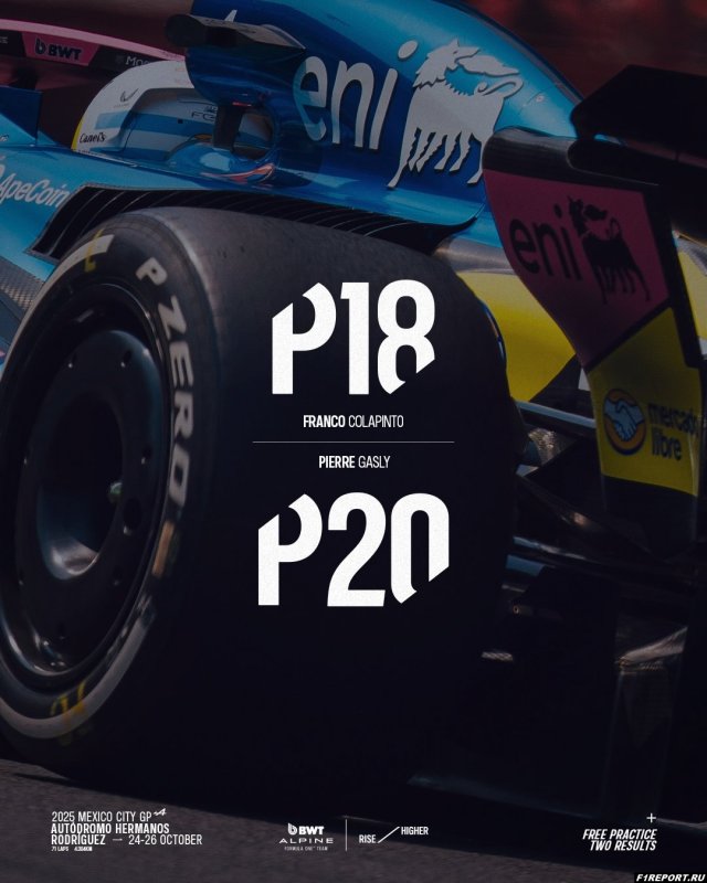 Фото: Ещё одна неудачная сессия для пилотов Alpine