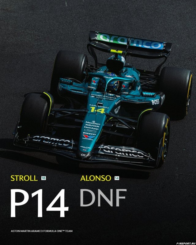 Фото: В Мексике пилоты Aston Martin не смогли набрать очков