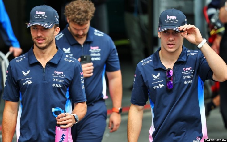 Фото: По слухам команда Alpine определилась с составом пилотов на следующий год