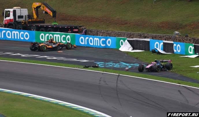 Фото: В Alpine сообщили, что Колапинто не пострадал в аварии во время спринта