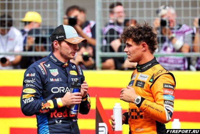 Фото: Ландо Норрис: «У Red Bull нет второго гонщика, способного регулярно поддерживать Ферстаппена»