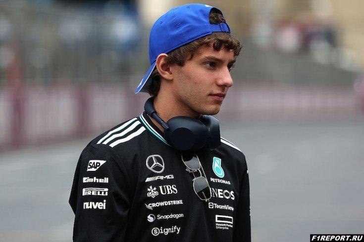 Фото: Антонелли о второй позиции в Бразилии: «Важно хорошо стартовать»