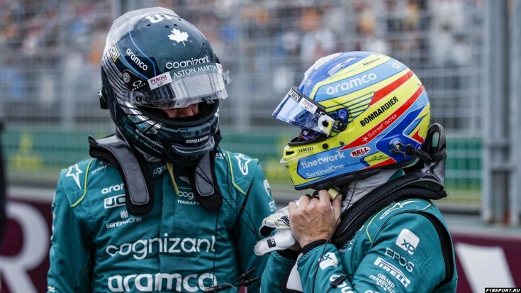 Фото: «Aston Martin» остались без очков на Гран-при Бразилии