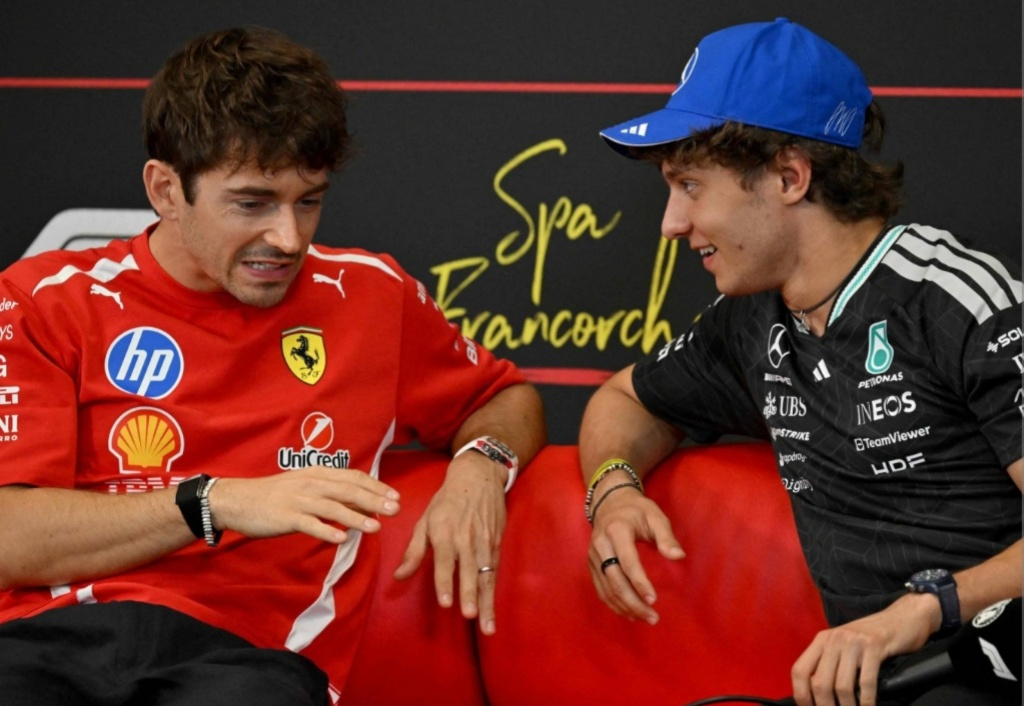 Леклер: Если не Ferrari, то пусть это будет Антонелли Превью новости: Леклер: Если не Ferrari, то пусть это будет Антонелли