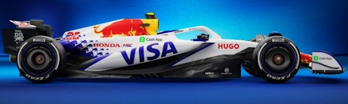 Visa Cash App Racing Bulls F1 Team, машина VCARB02